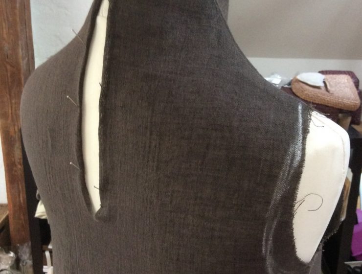 Ein neues Kleid entseht