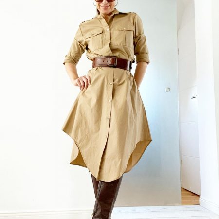 Der breite Gürtel für die Taille